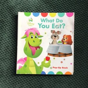 Disney baby “what do you eat” pop-up book